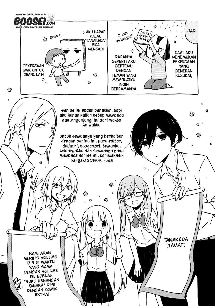 Tanaka-kun wa Itsumo Kedaruge Chapter 140 End